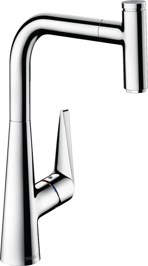 Hansgrohe Talis Select M51 ééngreeps keukenmengkraan 300 met uittrekbare uitloop en sBox chroom