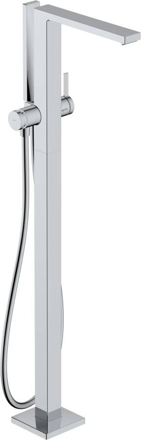 Hansgrohe Tecturis E ééngreeps badmengkraan vloergemonteerd chroom