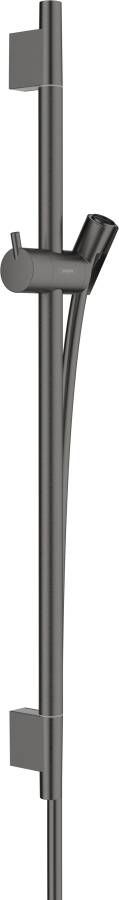 Hansgrohe Unica glijstang S puro 65 cm met doucheslang Brushed Black Chrome