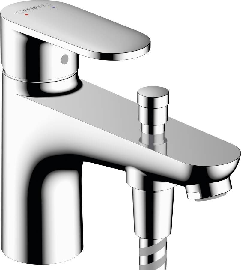 Hansgrohe Vernis Blend ééngreeps bad- en douchemengkraan met 2 flow rates chroom