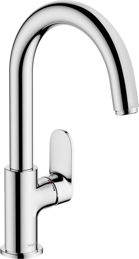 Hansgrohe Vernis Blend ééngreeps wastafelmengkraan 210 met draaibare uitloop en trekwaste 31 6 cm chroom