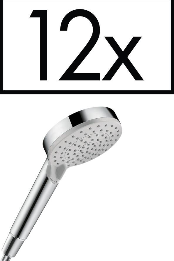 Hansgrohe Vernis Blend handdouche 100 2jet (12 stuks) chroom