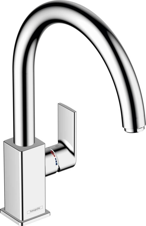 Hansgrohe Vernis Shape M35 ééngreeps keukenmengkraan met draaibare uitloop 33 1 cm chroom