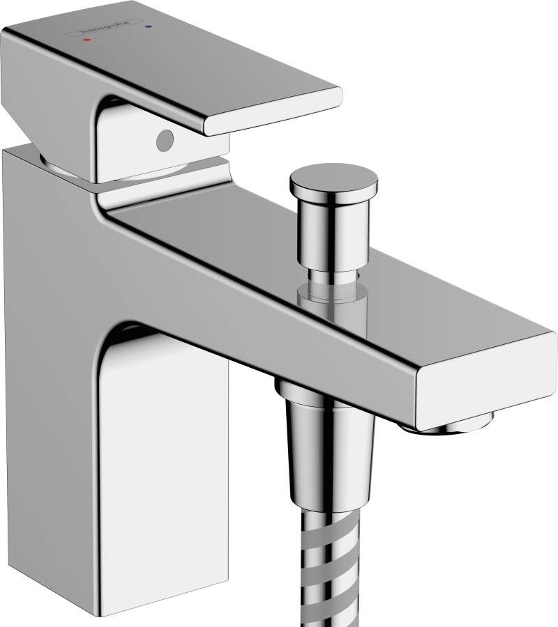 Hansgrohe Vernis Shape ééngreeps bad- en douchemengkraan met 2 flow rates chroom