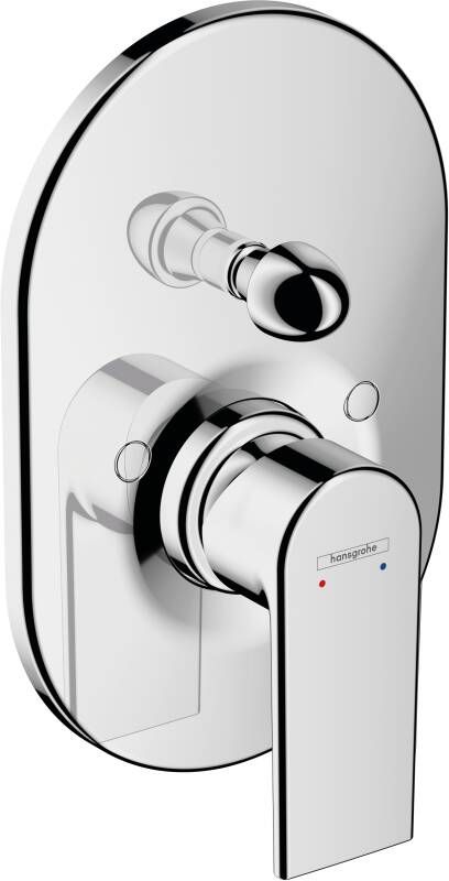 Hansgrohe Badmengkraan Inbouw Vernis Shape Eengreeps Rond Chroom