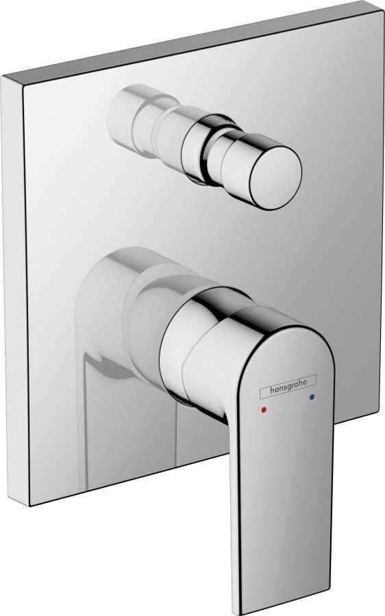 Hansgrohe Vernis Shape ééngreeps badmengkraan inbouw chroom