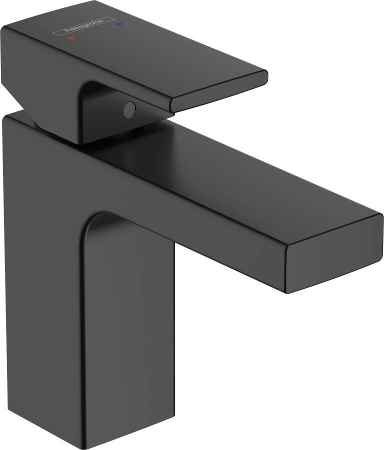 Hansgrohe Vernis Shape ééngreeps wastafelmengkraan comfortzone 100 zonder afvoer 15 2 cm mat zwart