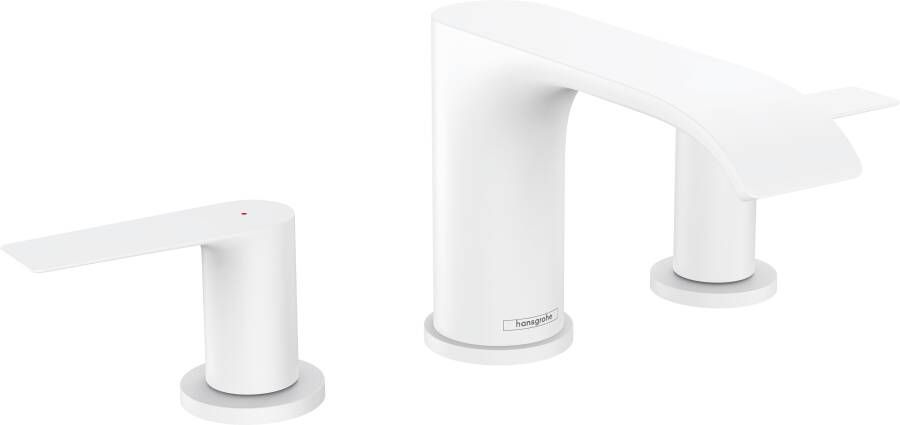 Hansgrohe VIVENIS wastafelmengkraan 90 met pop-up trekwaste wit mat 75033700