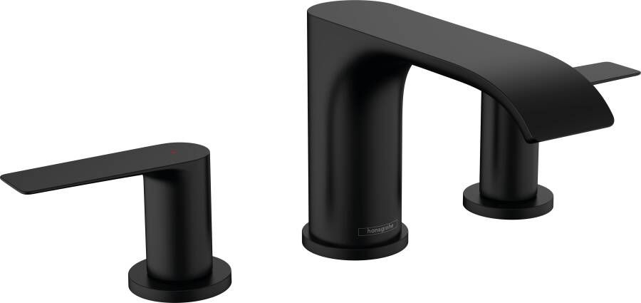 Hansgrohe VIVENIS wastafelmengkraan 90 met pop-up trekwaste zwart mat 75033670