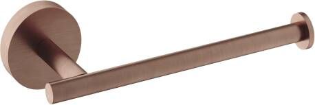 Hotbath Archie Toiletrolhouder open 1 rol geborsteld koper PVD ARA04BCP