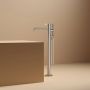Hotbath Archie Flag AF087EXT vrijstaande badmengkraan afbouwdeel RVS 316 Geborsteld gunmetal PVD - Thumbnail 1