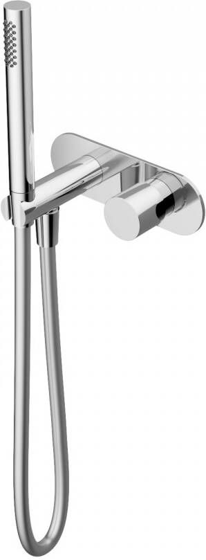 Douche Concurrent Handdoucheset Hotbath Buddy Inbouw Rond Glans Chroom Stopkraan met Handdouche