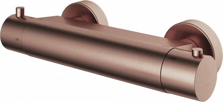 Hotbath Buddy Thermostatische Douchemengkraan met half duims onderaansluiting geborsteld koper PVD B008BCP - Foto 2