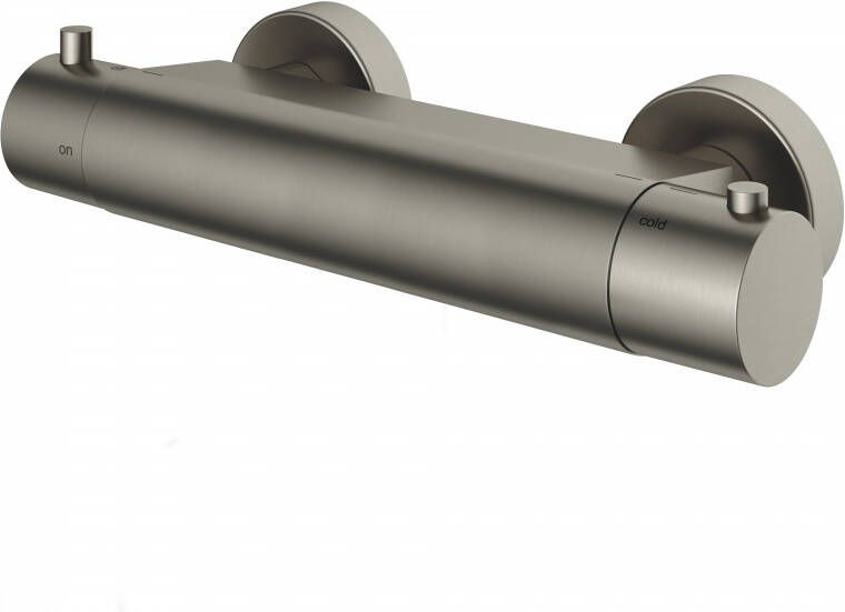 Hotbath Buddy Thermostatische Douchemengkraan met half duims onderaansluiting Geborsteld Nikkel B008GN - Foto 2