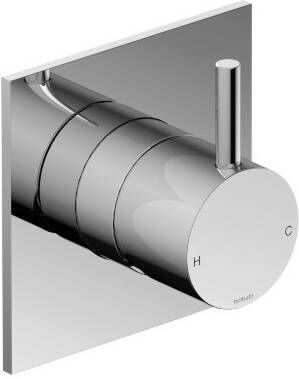 Hotbath Cobber afbouwdeel voor inbouw douchemengkraan 9 x 9 cm chroom