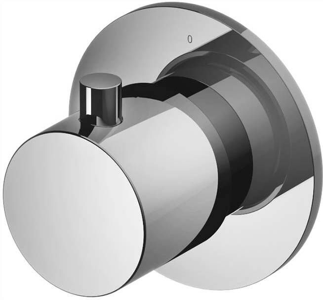 Hotbath Cobber CB7068EXT afbouwdeel voor stopkraan chroom