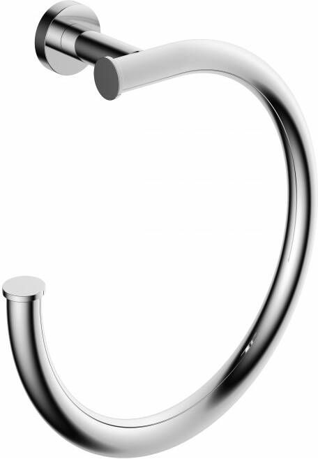 Douche Concurrent Handdoekring Hotbath Cobber Rond Chroom - Foto 2