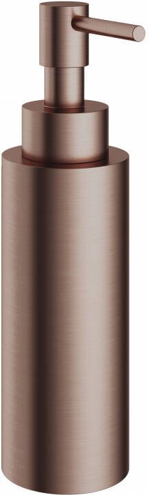 Hotbath Cobber vrijstaande zeepdispenser 17 8 x 5 x 6 9 cm geborsteld koper PVD - Foto 3