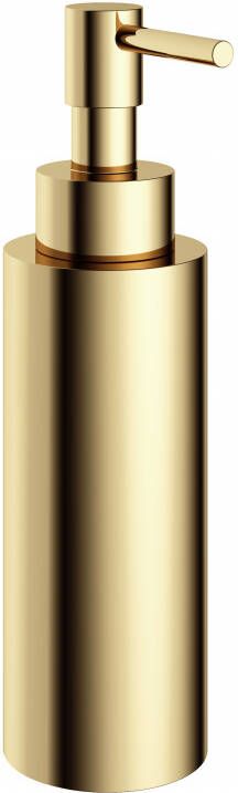 Hotbath Cobber vrijstaande zeepdispenser 17 8 x 5 x 6 9 cm gepolijst messing