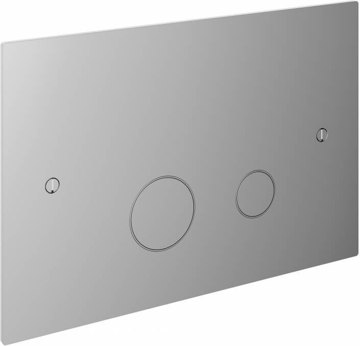 Hotbath Cobber bedieningspaneel geschikt voor Geberit UP320 17 x 25 x 0 4 cm chroom