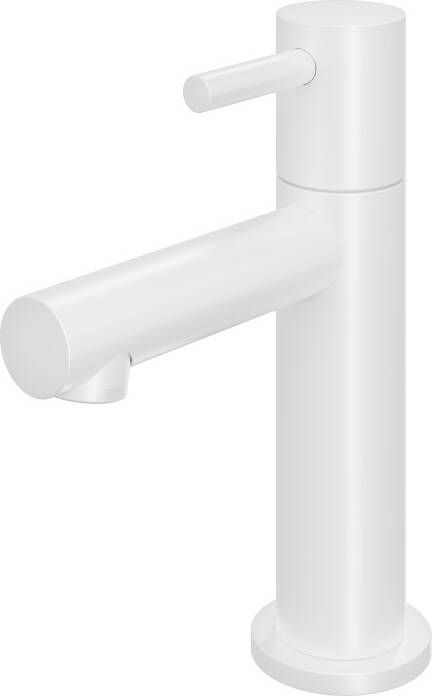 Hotbath Cobber Fonteinkraan opbouw L-uitloop 8.5cm mat wit E001WH - Foto 2