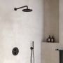 Hotbath Cobber IBS 20A inbouw doucheset chroom met ronde handdouche 30cm hoofddouche met wandarm wandsteun met uitlaat - Thumbnail 2