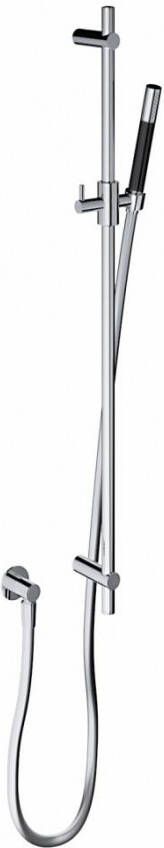 Hotbath Cobber M307 glijstang 90 cm met doucheslang en handdouche chroom