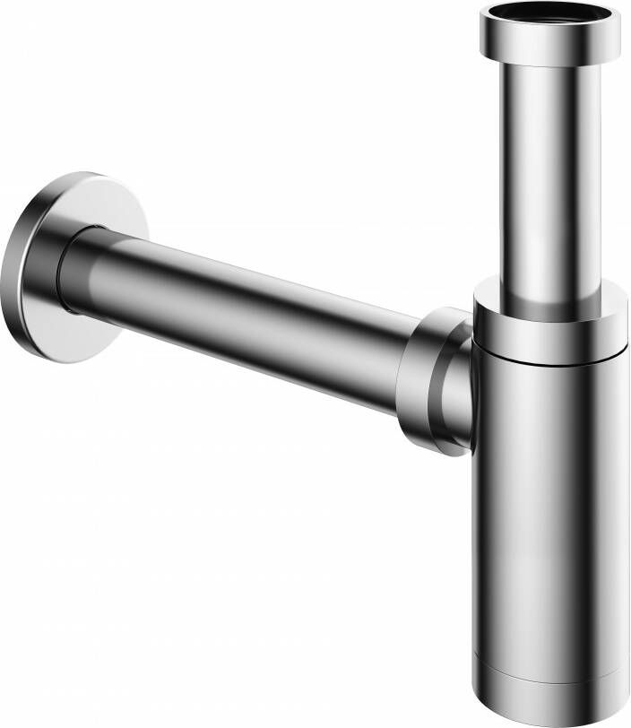 Douche Concurrent Wastafel Sifon Hotbath Pal Rond 11 4 Glans Chroom - Foto 3