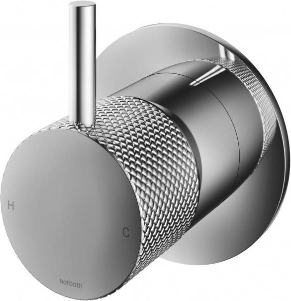 Hotbath Cobber X losse greep voor inbouw douchemengkraan 7 cm chroom - Foto 2