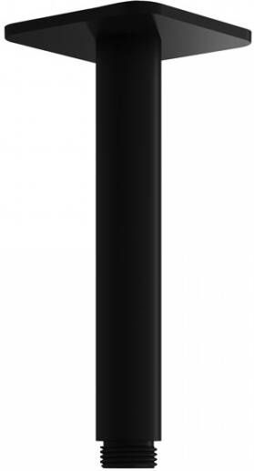 Hotbath Plafondbuis Gal 15 cm Vierkant Mat Zwart - Foto 2