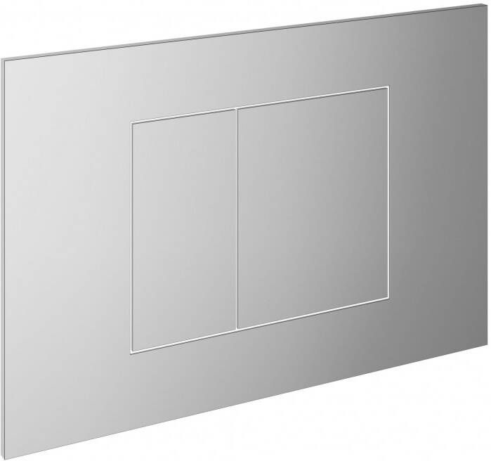 Hotbath Gal bedieningspaneel geschikt voor Geberit UP320 16 5 x 24 5 x 0 5 cm chroom