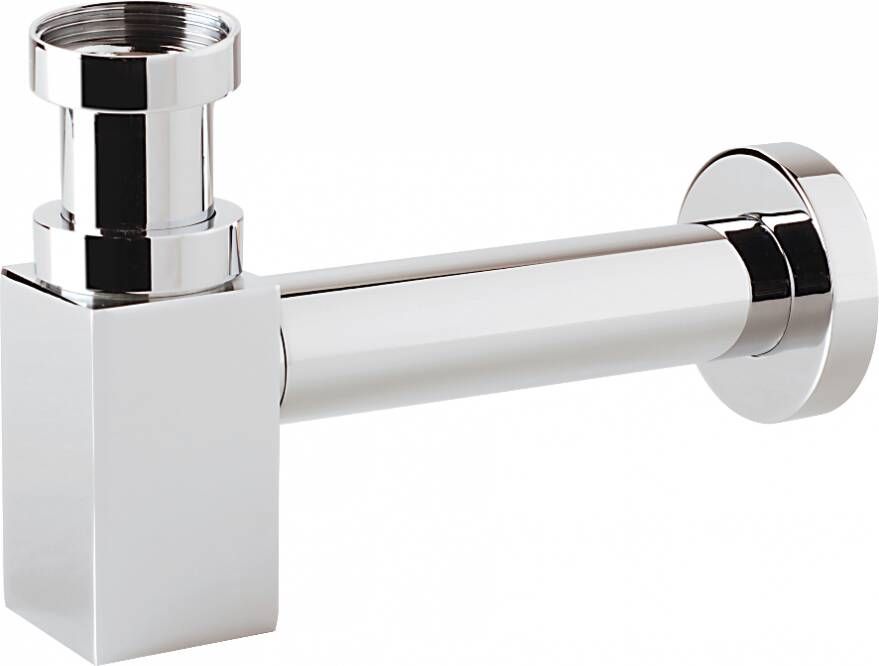 Douche Concurrent Fontein Sifon Hotbath Pal Vierkant Geborsteld Nikkel