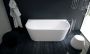 Ideavit Alexa halfvrijstaand bad 170x80cm Acryl mat wit - Thumbnail 1