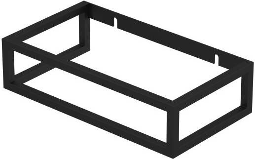 Ink Contra Enter Frame staal tbv fontein Contra Mat zwart 400x220x100 mm (bxdxh)