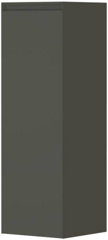 Ink Badkamerkast 35x35x106cm 1 deur l s en rechtsdraaiend greeploos MDF lak Mat beton groen 1240567