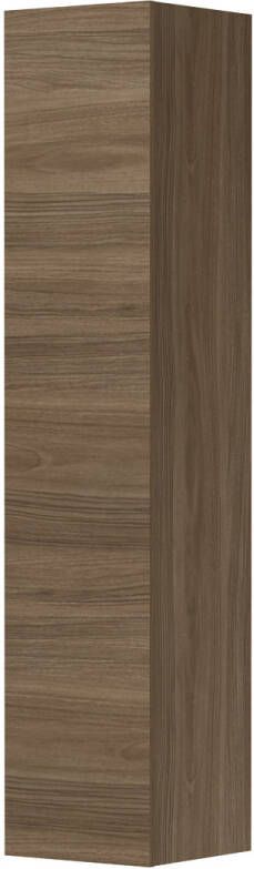 Ink Hoge kast 1 deur greeploos decor Zuiver eiken 360x370x1690 mm (bxdxh)