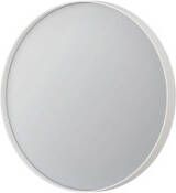 Ink SP15 Spiegel 40x4x40cm rond verzonken in aluminium kader aluminium wit mat 8408551 - Foto 1