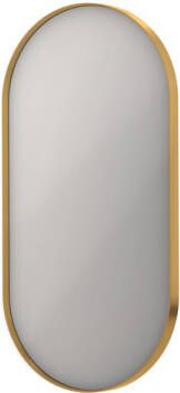 Ink SP20 Spiegel 40x4x80cm ovaal in stalen kader aluminium Mat goud 8408952 - Foto 1
