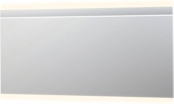 INK SP6 spiegel met aluminium frame met indirecte boven- en onder LED-verlichting colour-changing en sensorschakelaar 80 x 180 x 4 cm