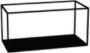 Ink UFO Stalen frame met een vaste stalen bodemplaat Mat zwart 1000x480x480 mm (bxdxh) - Thumbnail 2
