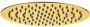 JEE-O slimline Douchekop 25cm rvs goud - Thumbnail 1