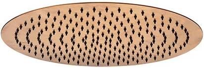 JEE-O slimline Douchekop groot 40 cm rvs bronze