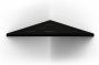 LOOOX corner shelf 30cm in roestvrij staal mat zwart CORNER30MZ - Thumbnail 3