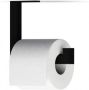 Looox Mini Base Shelf toiletrolhouder 16x14cm mat zwart - Thumbnail 2