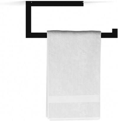 LoooX Roll handdoekhouder 35cm 1-delig mat zwart