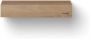 Looox Wood collection Wooden Base eiken wastafelblad mini 60x23x7cm eiken old grey WMBS600 - Thumbnail 3