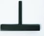 Luca Sanitair luca wandwisser met ophanghaakje mat zwart 25x20h cm mat zwart - Thumbnail 1