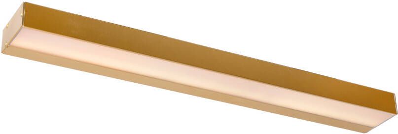 Lucide Alexa Wandlamp Badkamer LED 8W 3000K IP44 Mat Goud Messing