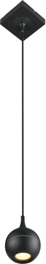 Lucide Favori Hanglamp Badkamer 50W GU10 IP44 Zwart