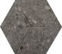 Marazzi Mystone Ceppo di Gre mozaïek 3D wandtegel hexagon 29x33 5cm antraciet - Thumbnail 1